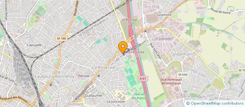 localisation de l'entreprise MADAME MELISE BICEP à TOULOUSE