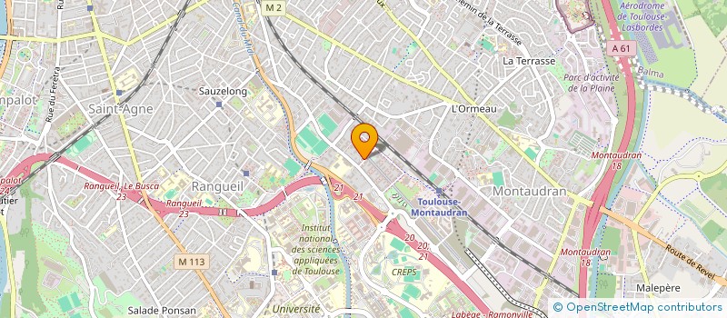 localisation de l'entreprise MADAME MELISSA ABBES à TOULOUSE