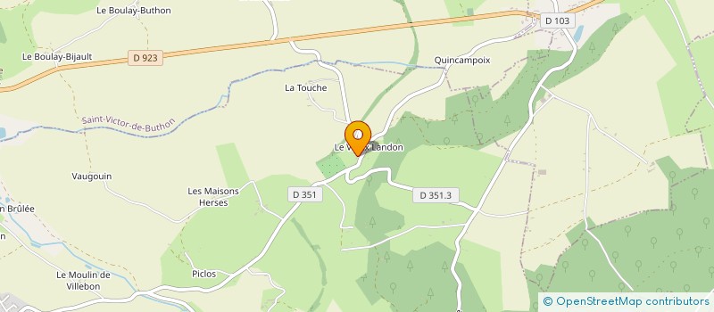 localisation de l'entreprise MADAME MELISSA ADAM à SAINTIGNY