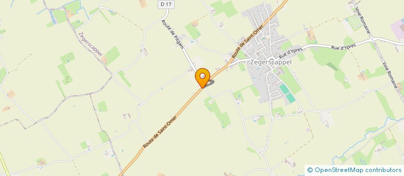 localisation de l'entreprise MADAME MELISSA AGATONGE  BOLLEZEELE