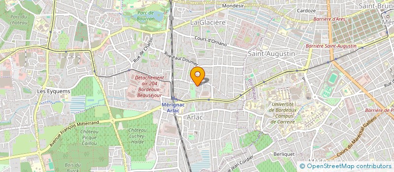 localisation de l'entreprise MADAME MELISSA AKIN  MERIGNAC