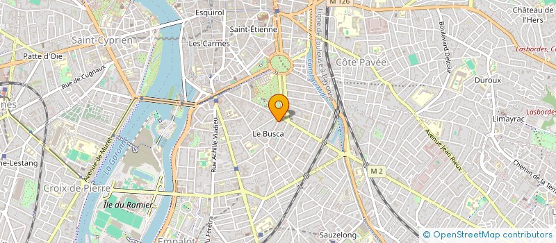 localisation de l'entreprise MADAME MELISSA ALDANA à TOULOUSE