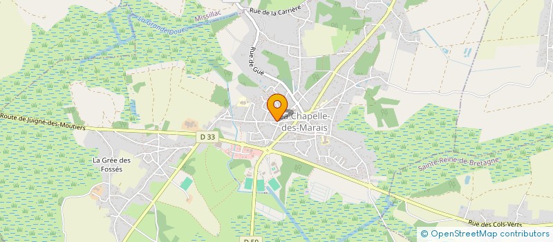 localisation de l'entreprise MADAME MELISSA ALLAIRE  HERBIGNAC