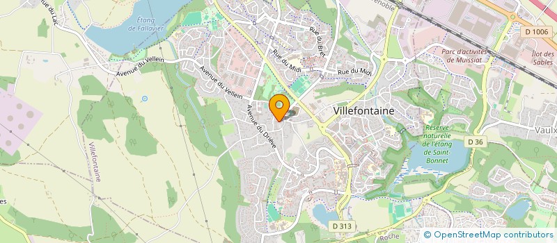 localisation de l'entreprise MADAME MELISSA ALOISIO  VILLEFONTAINE