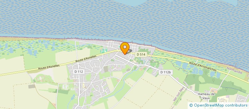 localisation de l'entreprise MADAME MELISSA ANDRE  VER-SUR-MER