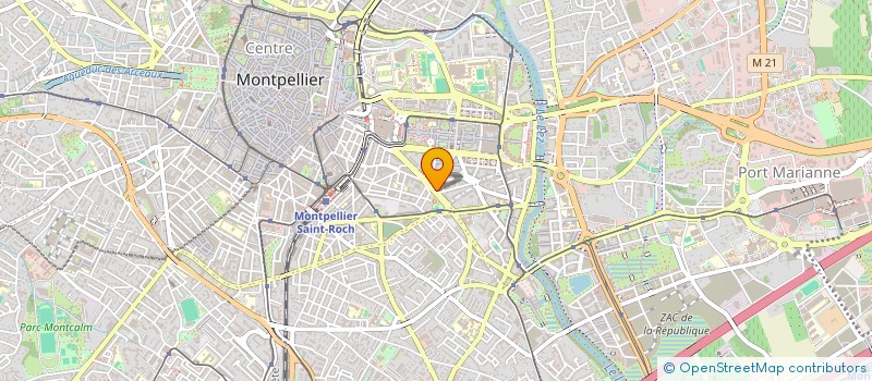 localisation de l'entreprise MADAME MELISSA APRILE à MONTPELLIER