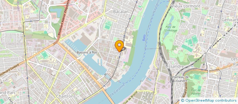 localisation de l'entreprise MADAME MELISSA ARGUEIL  BORDEAUX