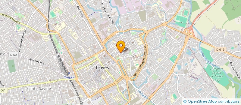 localisation de l'entreprise MADAME MELISSA ARROUEY  TROYES