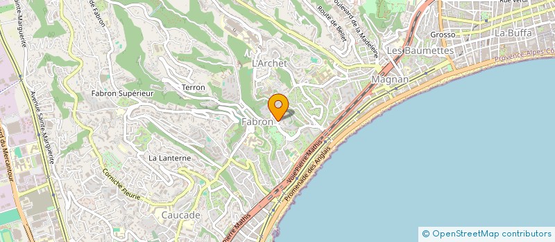 localisation de l'entreprise MADAME MELISSA ASTEGIANO à NICE