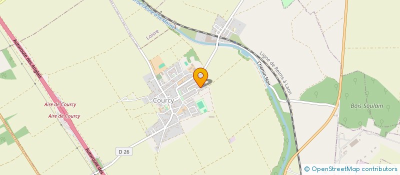 localisation de l'entreprise MADAME MELISSA BADOF  REIMS