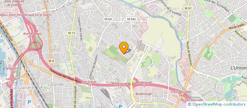 localisation de l'entreprise MADAME MELISSA BALDUCCI  LAUNAGUET