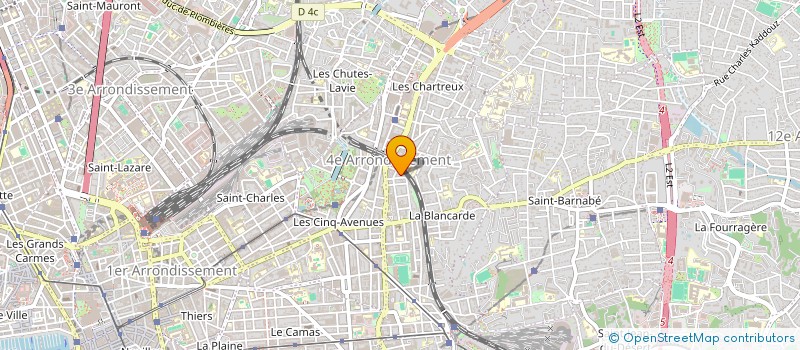 localisation de l'entreprise MADAME MELISSA BATIENON à MARSEILLE