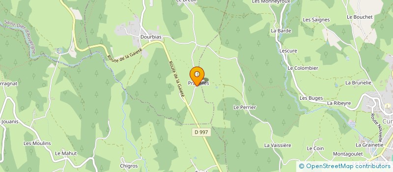 localisation de l'entreprise MADAME MELISSA BAUVY  CEILLOUX