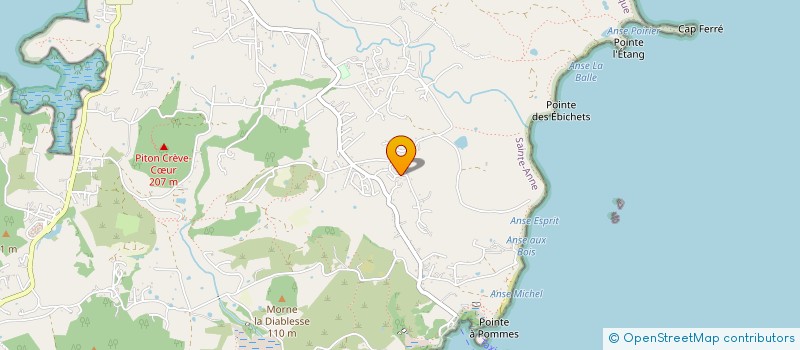 localisation de l'entreprise MADAME MELISSA BEAUJOUR  SAINTE-ANNE