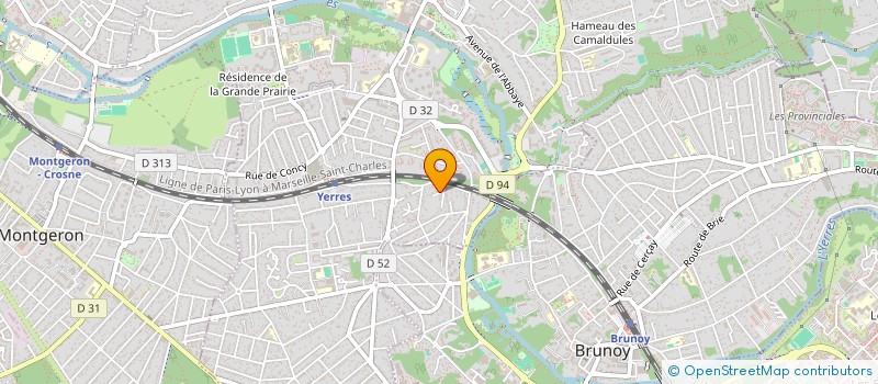 localisation de l'entreprise MADAME MELISSA BECHROUNE  YERRES