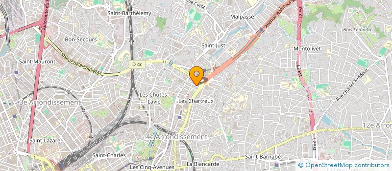 localisation de l'entreprise MADAME MELISSA BELAID à MARSEILLE