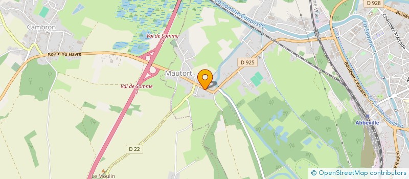 localisation de l'entreprise MADAME MELISSA BELLEMERE à ABBEVILLE