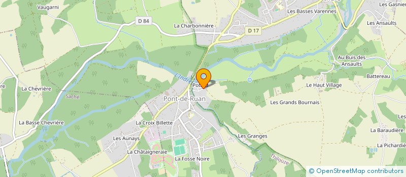 localisation de l'entreprise MADAME MELISSA BEN TAHAR  ARTANNES-SUR-INDRE