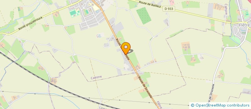 localisation de l'entreprise MADAME MELISSA BENAULT  CAESTRE