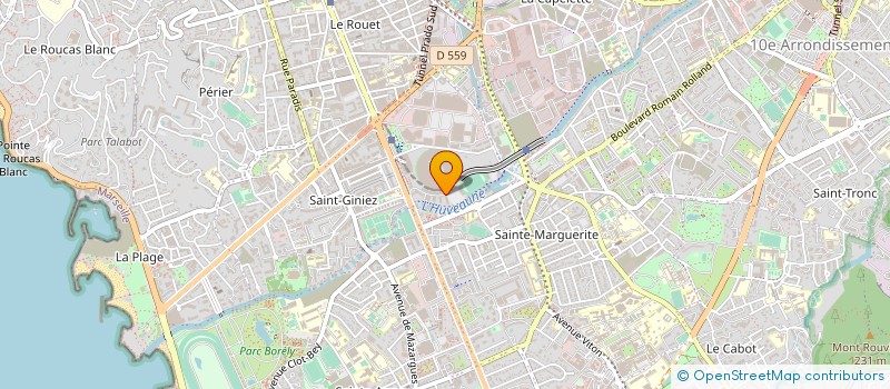 localisation de l'entreprise MADAME MELISSA BERICHI à MARSEILLE