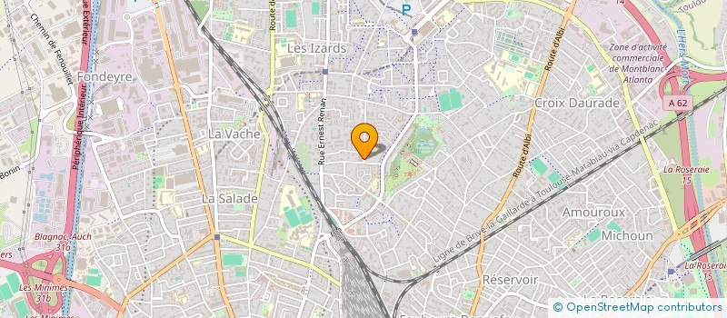 localisation de l'entreprise MADAME MELISSA BIALADE  TOULOUSE