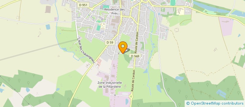 localisation de l'entreprise MADAME MELISSA BILLEREAU à SULLY-SUR-LOIRE
