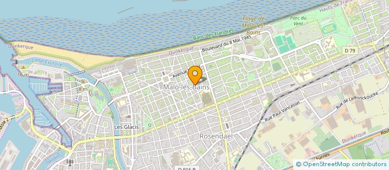 localisation de l'entreprise MADAME MELISSA BILLET à DUNKERQUE