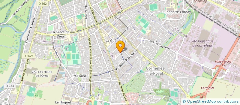 localisation de l'entreprise MADAME MELISSA BISSON à CAEN