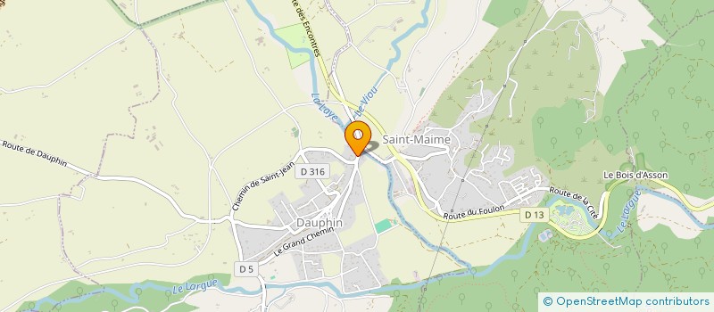 localisation de l'entreprise MADAME MELISSA BLANQUART  DAUPHIN