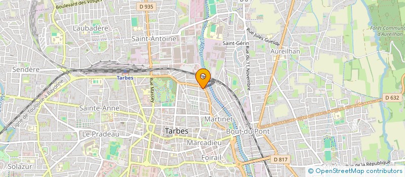 localisation de l'entreprise MADAME MELISSA BOISSON  TARBES