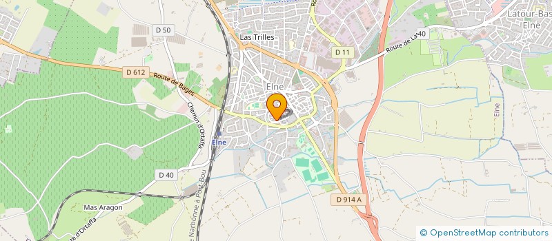 localisation de l'entreprise MADAME MELISSA BOJ  ELNE