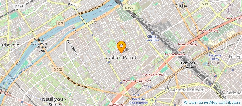 localisation de l'entreprise MADAME MELISSA BOUDJEMAA à LEVALLOIS-PERRET