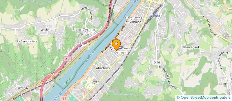 localisation de l'entreprise MADAME MELISSA BOUHADDA à VIENNE