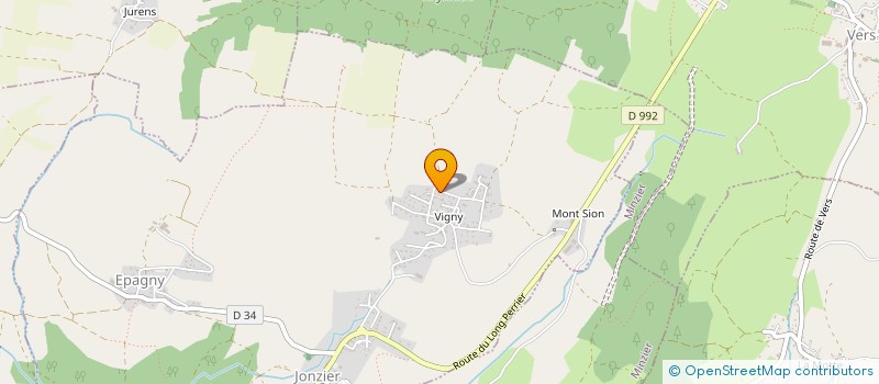 localisation de l'entreprise MADAME MELISSA BOURGEAUX  JONZIER-EPAGNY