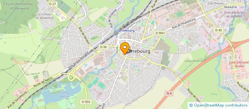 localisation de l'entreprise MADAME MELISSA BOYON à SARREBOURG