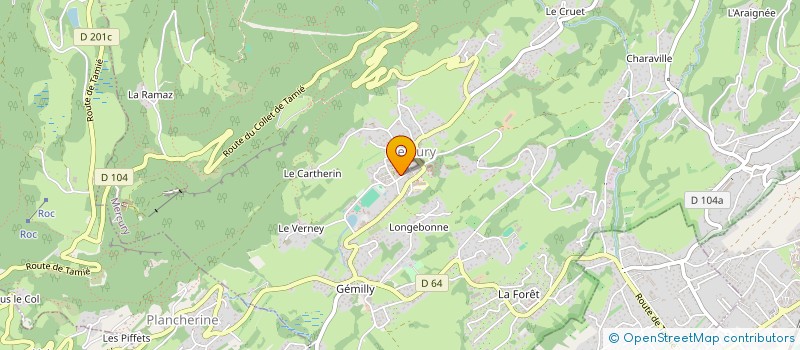 localisation de l'entreprise MADAME MELISSA BRACHET  MERCURY