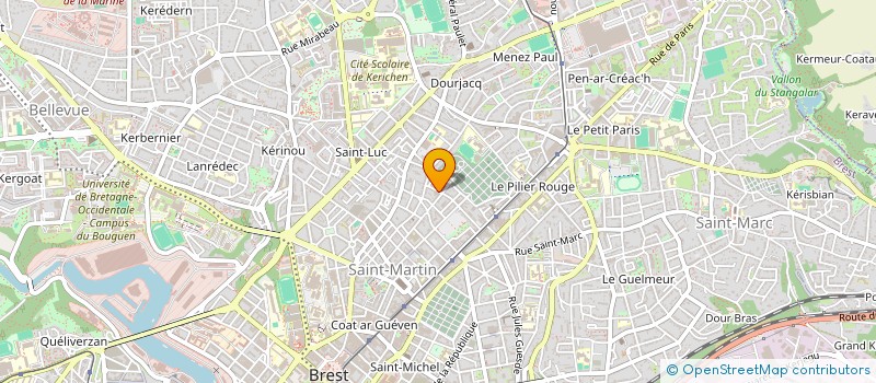 localisation de l'entreprise MADAME MELISSA BRAULT à BREST