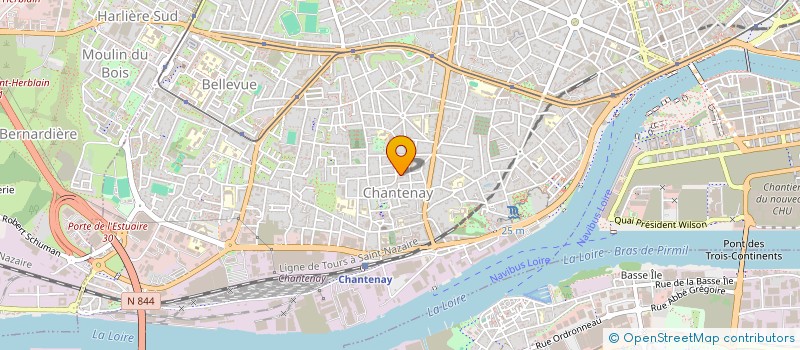 localisation de l'entreprise MADAME MELISSA BRIAND à NANTES