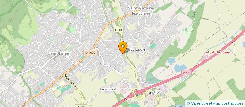 localisation de l'entreprise MADAME MELISSA BRUNET-MANQUAT à SAINT-ISMIER