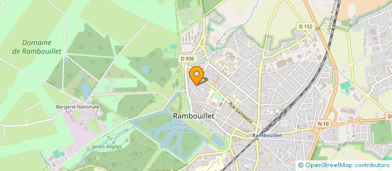 localisation de l'entreprise MADAME MELISSA BUSSIERE à RAMBOUILLET