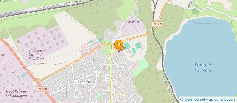 localisation de l'entreprise MADAME MELISSA CAMBISE  FOS-SUR-MER