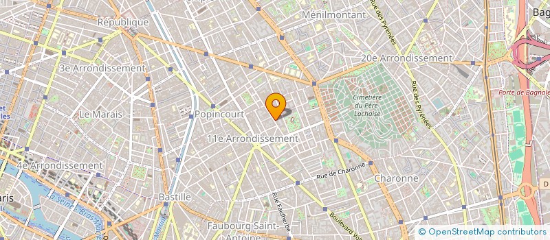 localisation de l'entreprise MADAME MELISSA CAN  PARIS