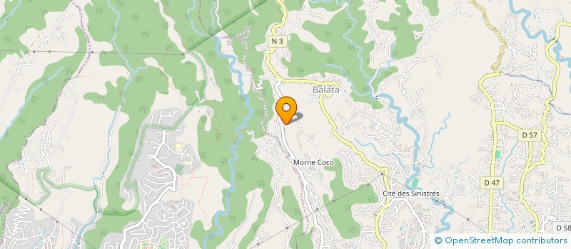 localisation de l'entreprise MADAME MELISSA CANTINOL  FORT-DE-FRANCE