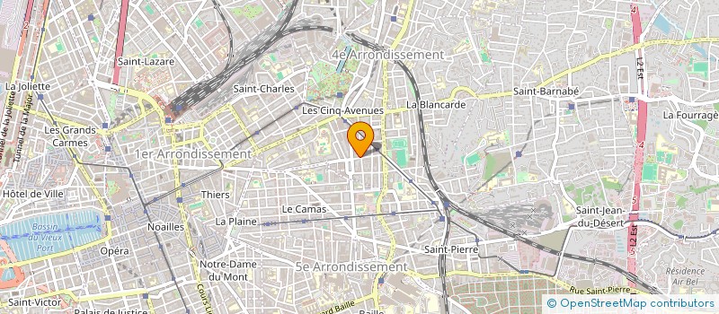 localisation de l'entreprise MADAME MELISSA CARAMANOLIS à MARSEILLE