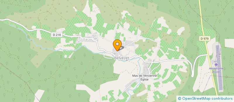 localisation de l'entreprise MADAME MELISSA CASES  BELVEZET