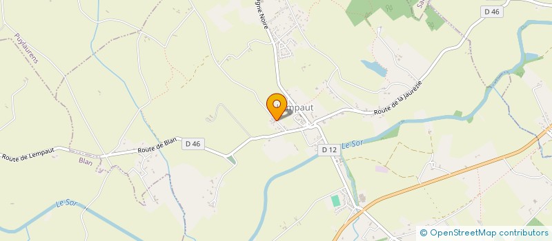 localisation de l'entreprise MADAME MELISSA CAUQUIL  LEMPAUT