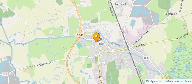 localisation de l'entreprise MADAME MELISSA CAZIN  RUE