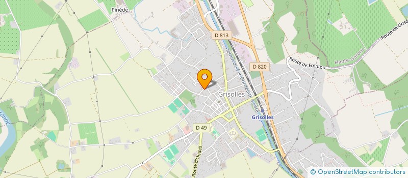 localisation de l'entreprise MADAME MELISSA CERVILLA à GRISOLLES