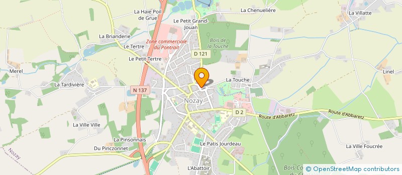 localisation de l'entreprise MADAME MELISSA CHABERLOT à NOZAY