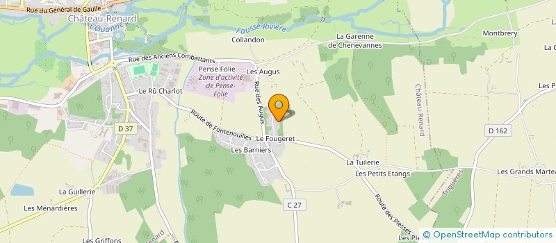 localisation de l'entreprise MADAME MELISSA CHAPEAU à CHATEAU-RENARD